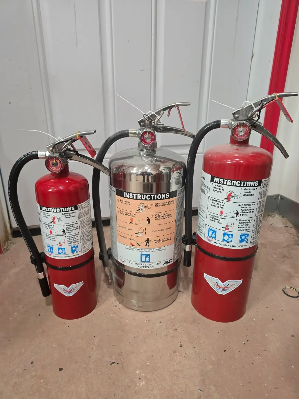 Abc And Avd Extinguisher Size Comparison